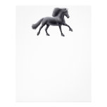 Friesian Horse Full Gallop Letterhead