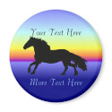 Friesian Horse Magnet