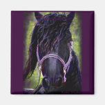 Friesian Horse Magnet
