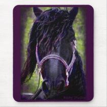 Friesian Horse Mousepad