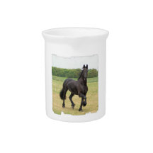 Friesian Horse Pitcher