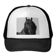 Friesian Horse profile Trucker Hat