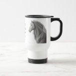 Friesian Horse Travel Mug mugs
