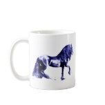 Friesian In Blue Mug