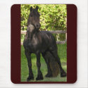 Friesian Painted Mousepad by RookyStudios Friesian Painted Mousepad