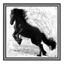 Friesian Power Print