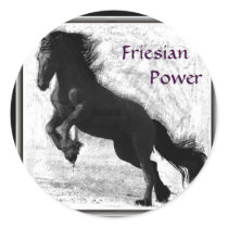 Friesian Power Stickers