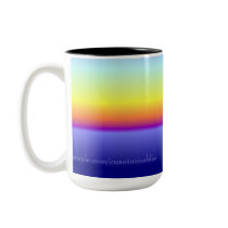 Friesian Silhouette Mug by Customizables Friesian Silhouette Mug