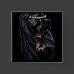Friesian Spirit - Horse Painting Pins