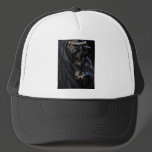 Friesian Spirit - Horse Painting Hat