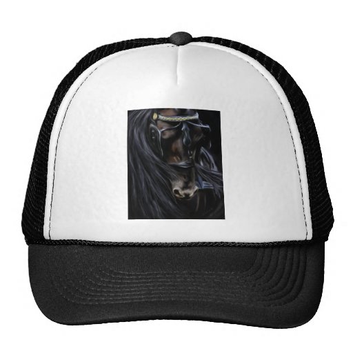 Friesian Spirit - Horse Painting Hat