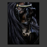 Friesian Spirit - Horse Painting Posters