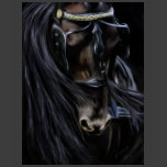 Friesian Spirit - Horse Painting T Shirt