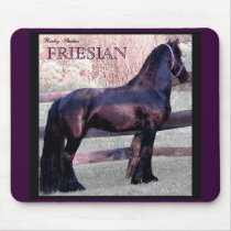 Friesian Stallion Mousepad 2 by RookyStudios Friesian Stallion Mousepad 2