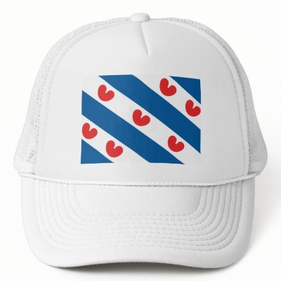 Friesland Flag Hat by FlagTshirts