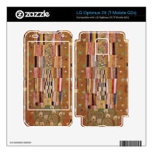 Frieze by Gustav Klimt Skins For LG Optimus 2X