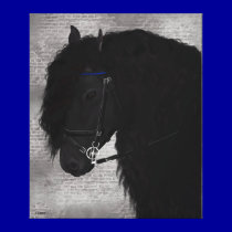 Frieze horse canvas prints