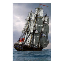 frigate racing along posters