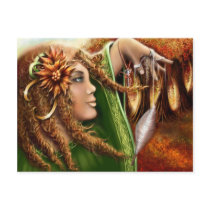 Frigg postcard by Nellis Eketorp
