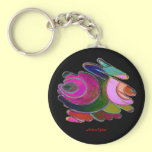 Frigga Black Keychain keychains