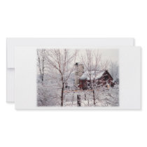 FRIGID SCENE CUSTOM PHOTO CARD