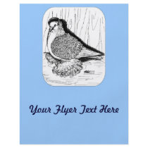 Frillback Pigeon 1978 Personalized Flyer
