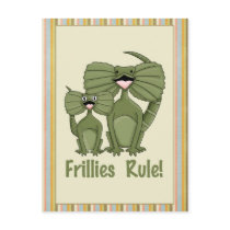 Frillies Rule postcards