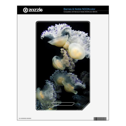 Frills In The Sea Decals For NOOK Color
