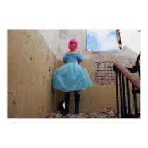 frilly blue dress posters by benchtv frilly blue dress posters