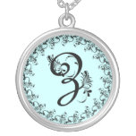 Frilly Z Monogram Necklaces