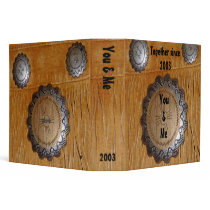 Fringe and Concho photo album 2" Vinyl Binders