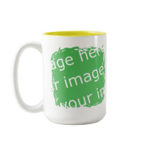 Fringe Border Design - 2-sided mugs