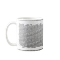 Fringe Border Wraparound mugs