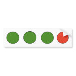 Fringe bumper stickers