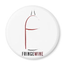Fringe Wine Magnet