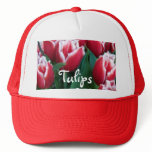 Fringed Red Tulips hats