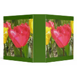 Fringed Tulips Avery Binder