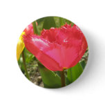 Fringed Tulips Button