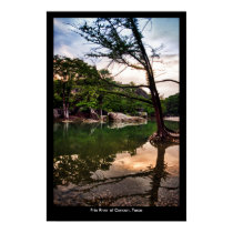 Frio River Sunset posters