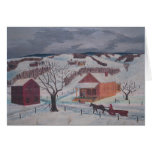 Frips winter farm card 