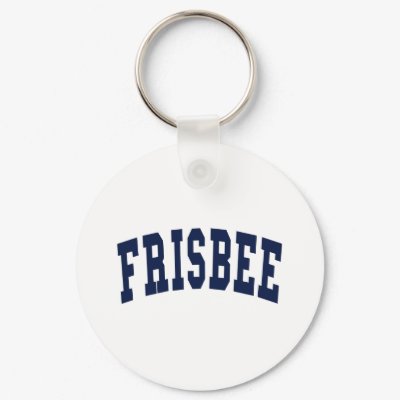 Frisbee Key Chains by republicofsport