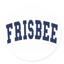 Frisbee stickers
