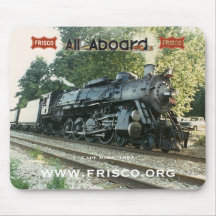Frisco 4-8-2 1522 at Cape Rock, 1994. Mouse Pad