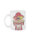 Frisco frosted glass mugs