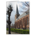Frisian Church in Kollum, Friesland Photo Card