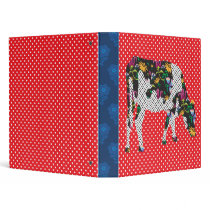 Frisian cow, Friese koe 3 Ring Binder