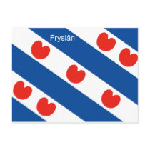 Frisian flag Friesland Holland Postcards