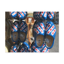Frisian Wooden Shoes Clogs Photo Postcard by hollandshop Frisian Wooden Shoes Clogs Photo Postcard