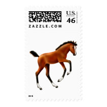 Frisky Bay Foal Postage