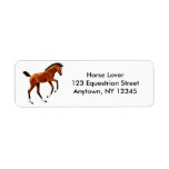 Frisky Thoroughbred Foal Avery Label